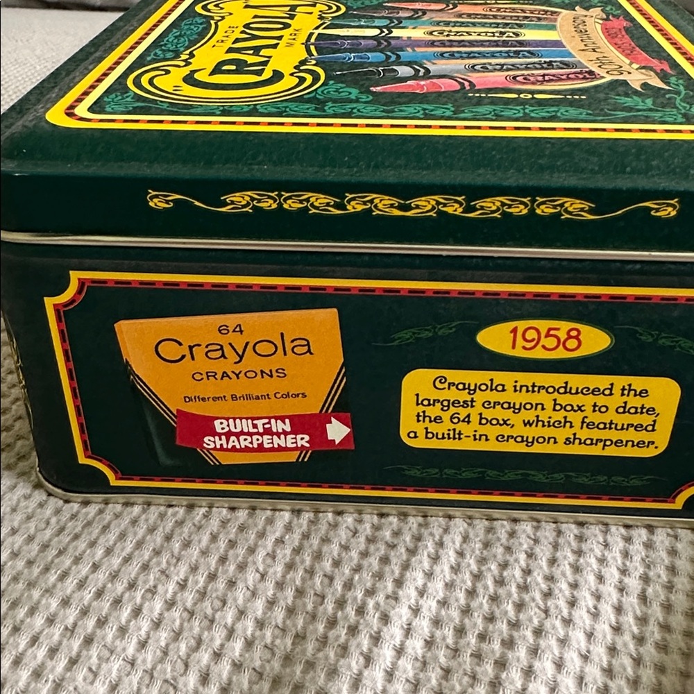 Crayola 90th Anniversary Collectible Tin 1903 to 1993 - Picture 6 of 8